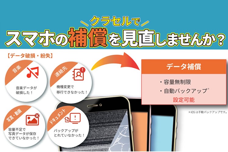 「スマホ補償サービス」販売パートナー募集イメージ