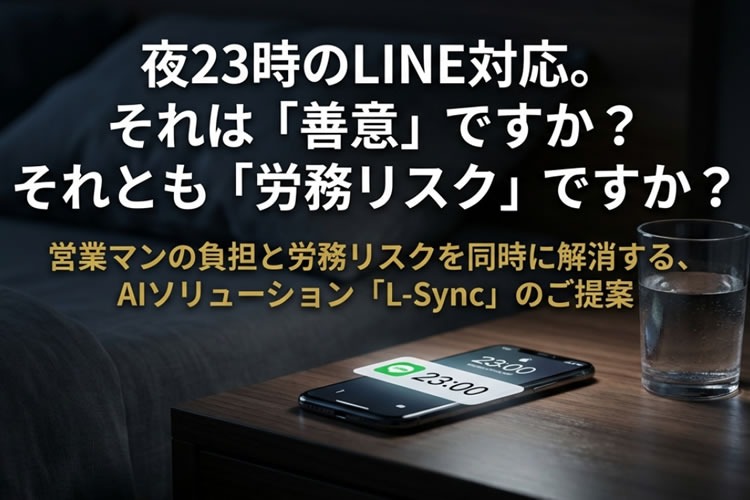 「LINE自動対応ツール」販売パートナー募集イメージ