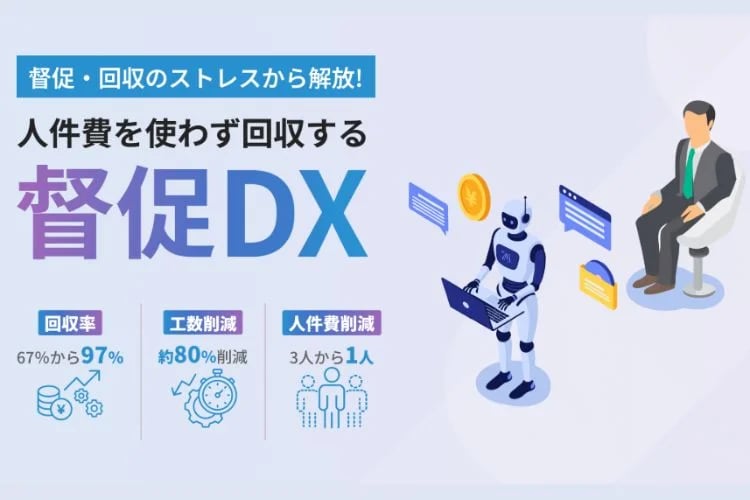 「債権回収自動化サービス」販売パートナー募集イメージ