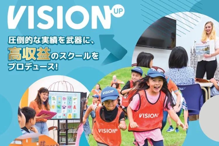「子ども向け英語教育事業」開業支援代理店募集イメージ