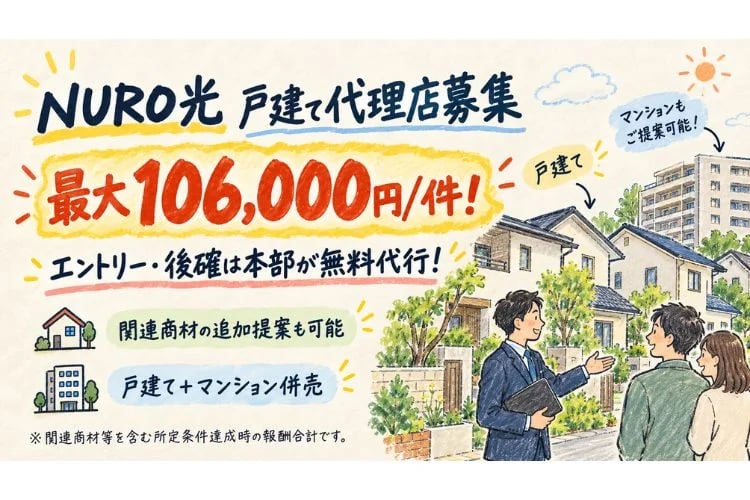 「光インターネット回線サービス」訪販トスアップパートナー募集イメージ